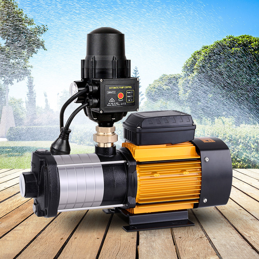 Giantz Garden Water Pump High Pressure 2500W 6-Stage Tank Irrigation Black