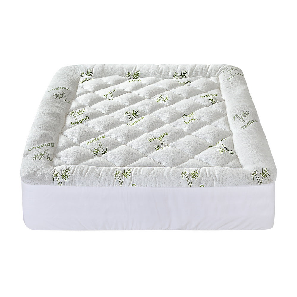 Giselle Mattress Topper 5cm Pillowtop toppers Bamboo Queen