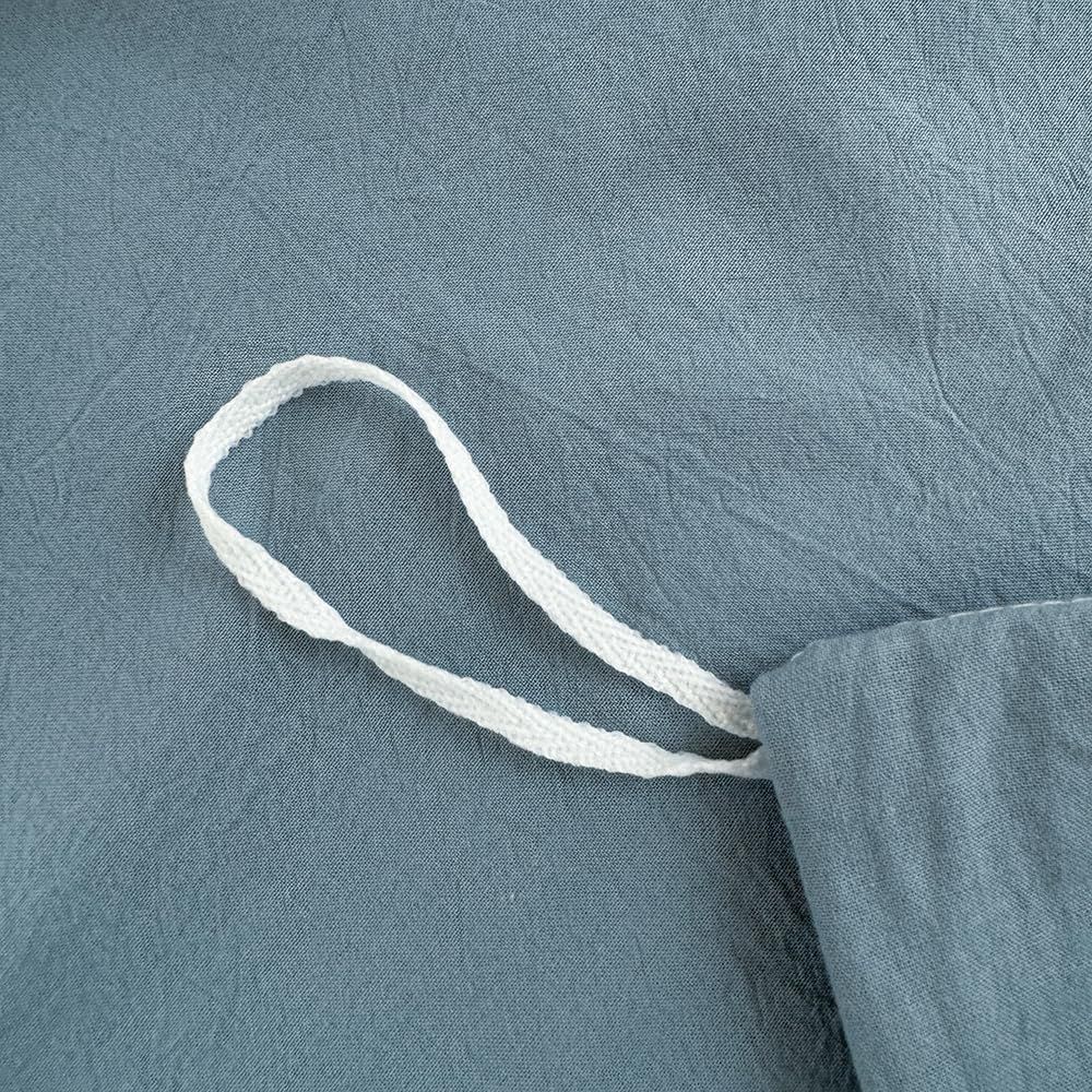 Hotel Soft Microfiber Duvet Cover Set-2000TC Quilt Cover Set & Pillowcases -1 Donna Cover Zipper Closure & 1 x Pillowcases-Breathable Bedding - Wrinkle, Fade, Stain Resistant(Ocean,King)