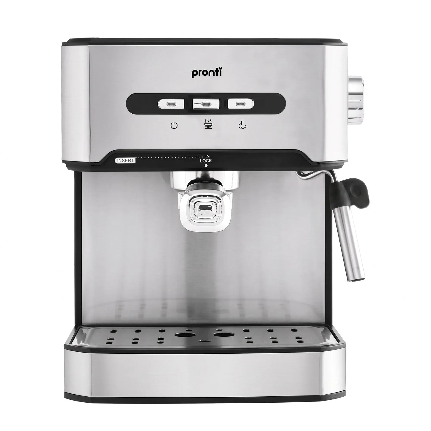 Pronti 1.6L Automatic Coffee Espresso Machine with Steam Frother