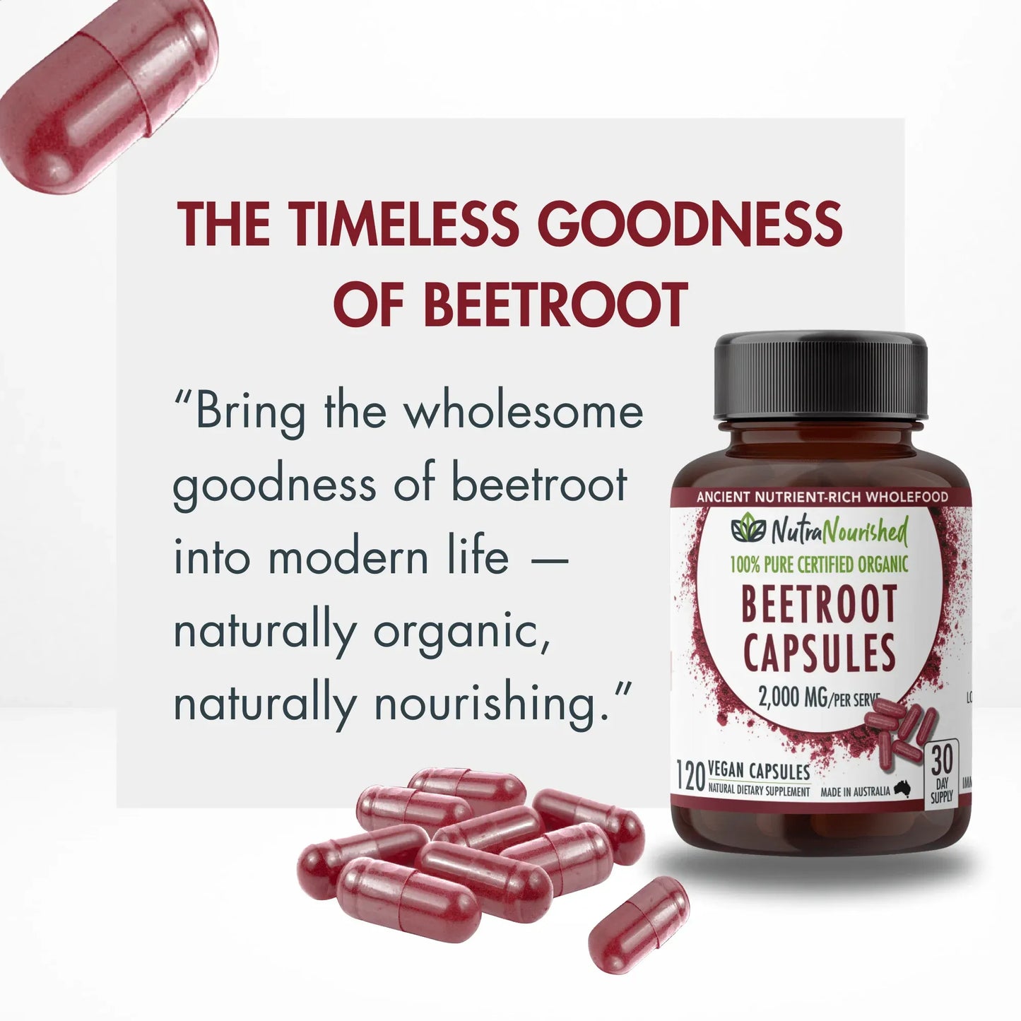 Organic Beetroot Capsules
