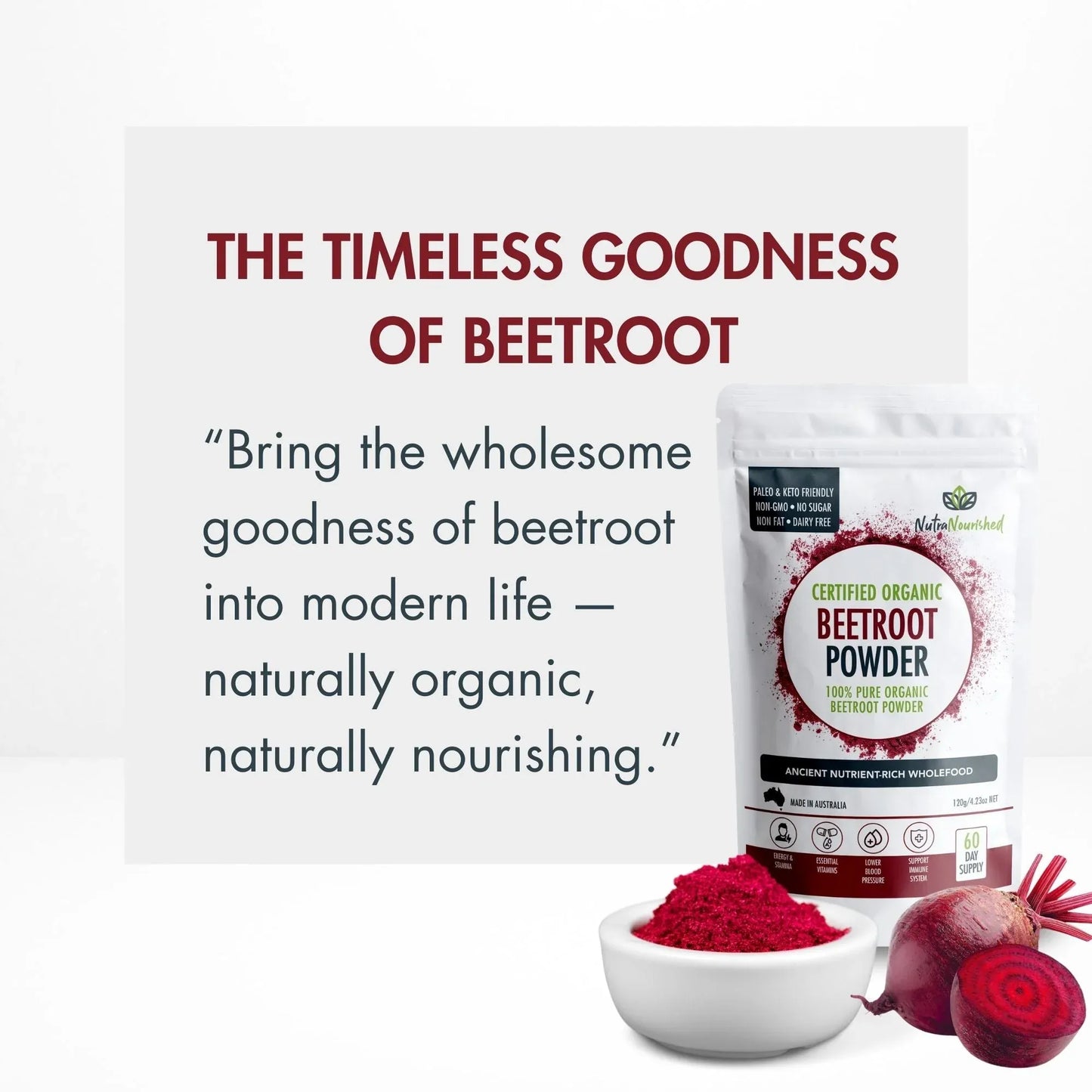 Organic Beetroot Powder