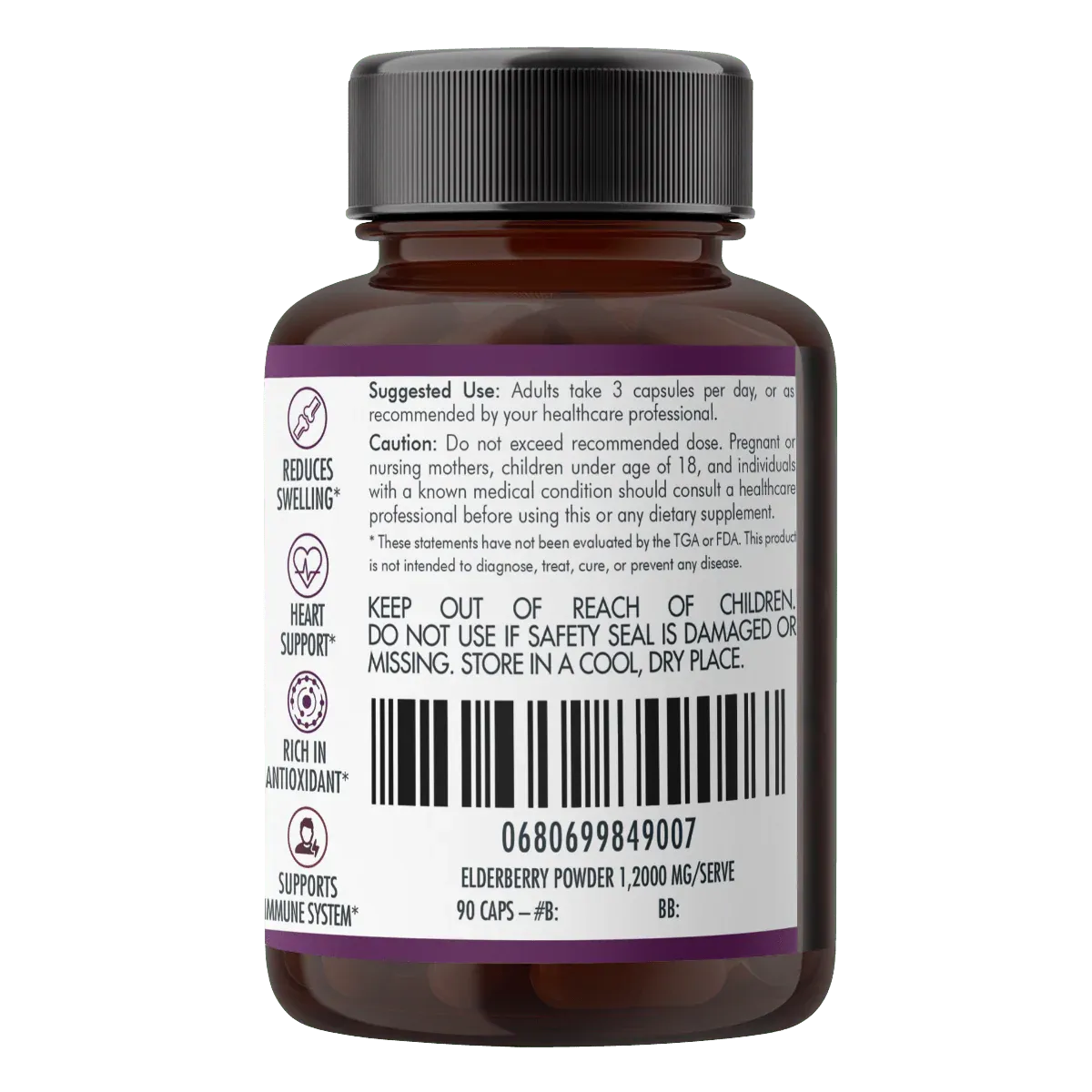 Organic Elderberry Capsules