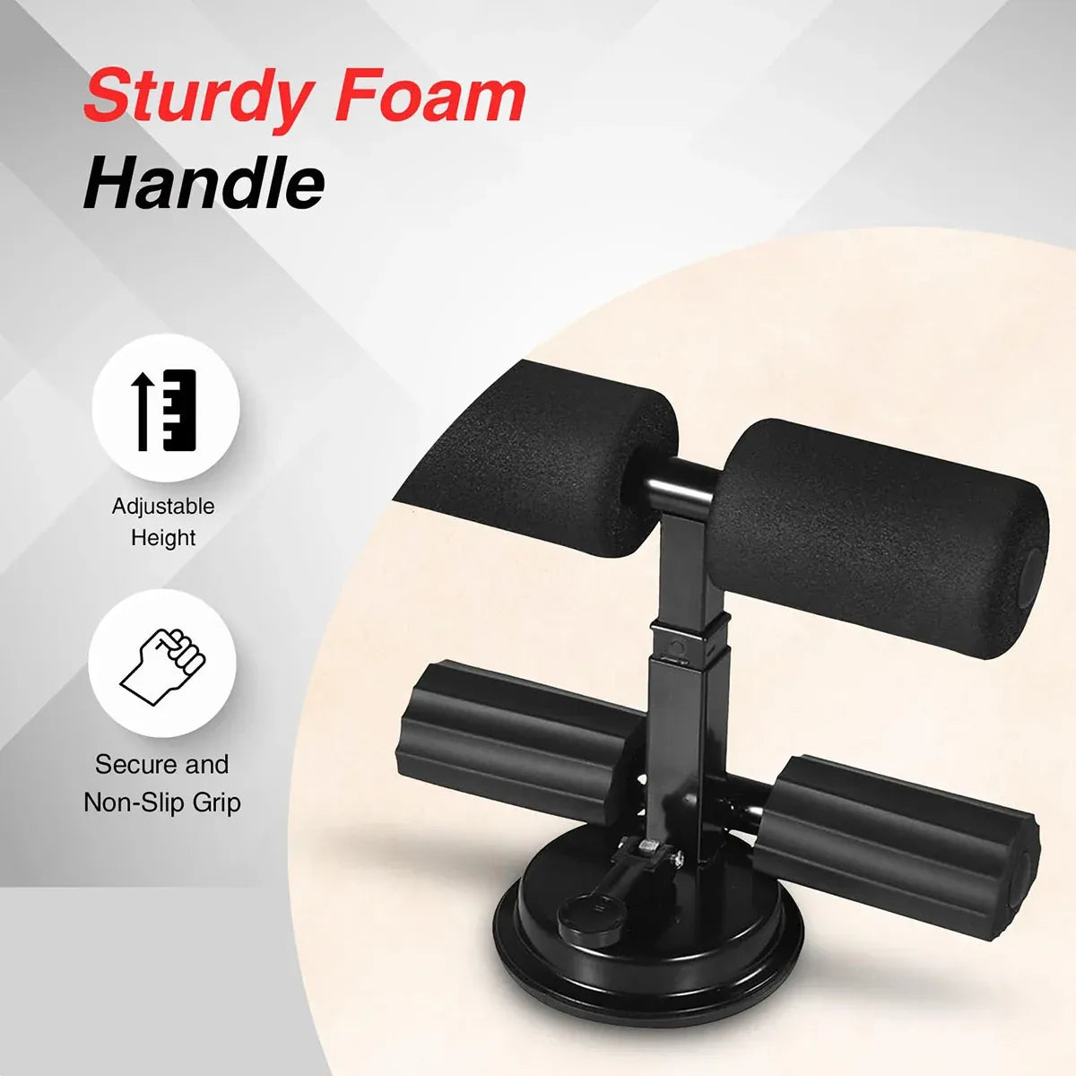 Sit Up Assistant Device Home Gym Equipment Foot Support Abdominal Exercise Tool