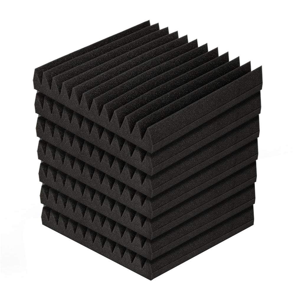 Alpha Acoustic Foam 20pcs 30x30x5cm Sound Absorption Proofing Panel Studio Wedge