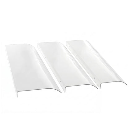 Instahut Window Door Awning 0.4mx3m Transparent
