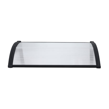 Instahut Window Door Awning 0.8mx1m Transparent