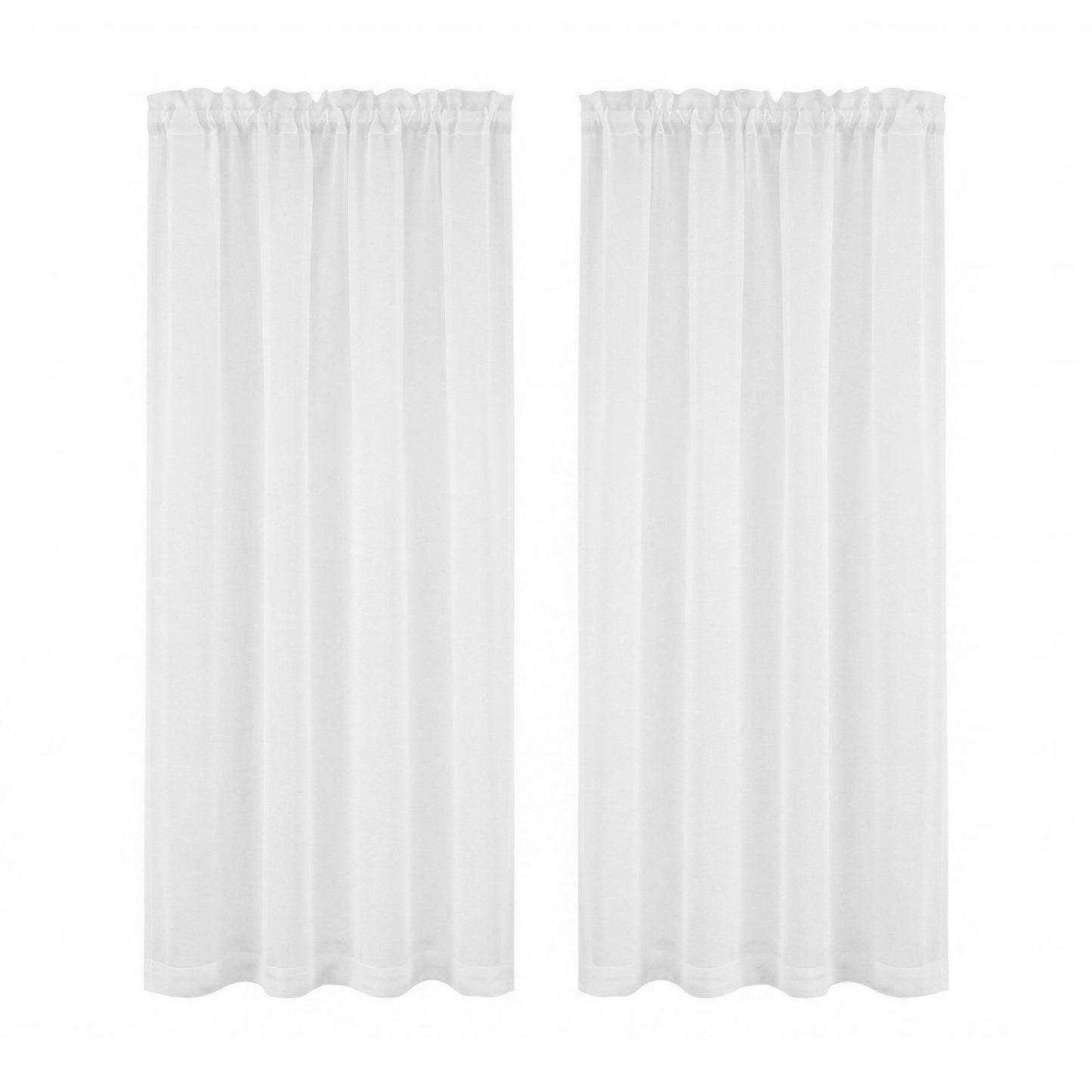 Artiss Blockout Curtains 2X 132x160cm Light Filtering Window Drapes Rod Pocket