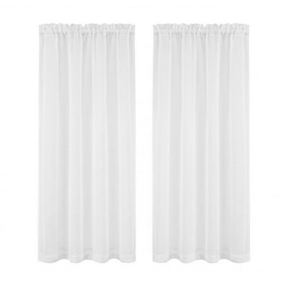 Artiss Blockout Curtains 2X 132x160cm Light Filtering Window Drapes Rod Pocket