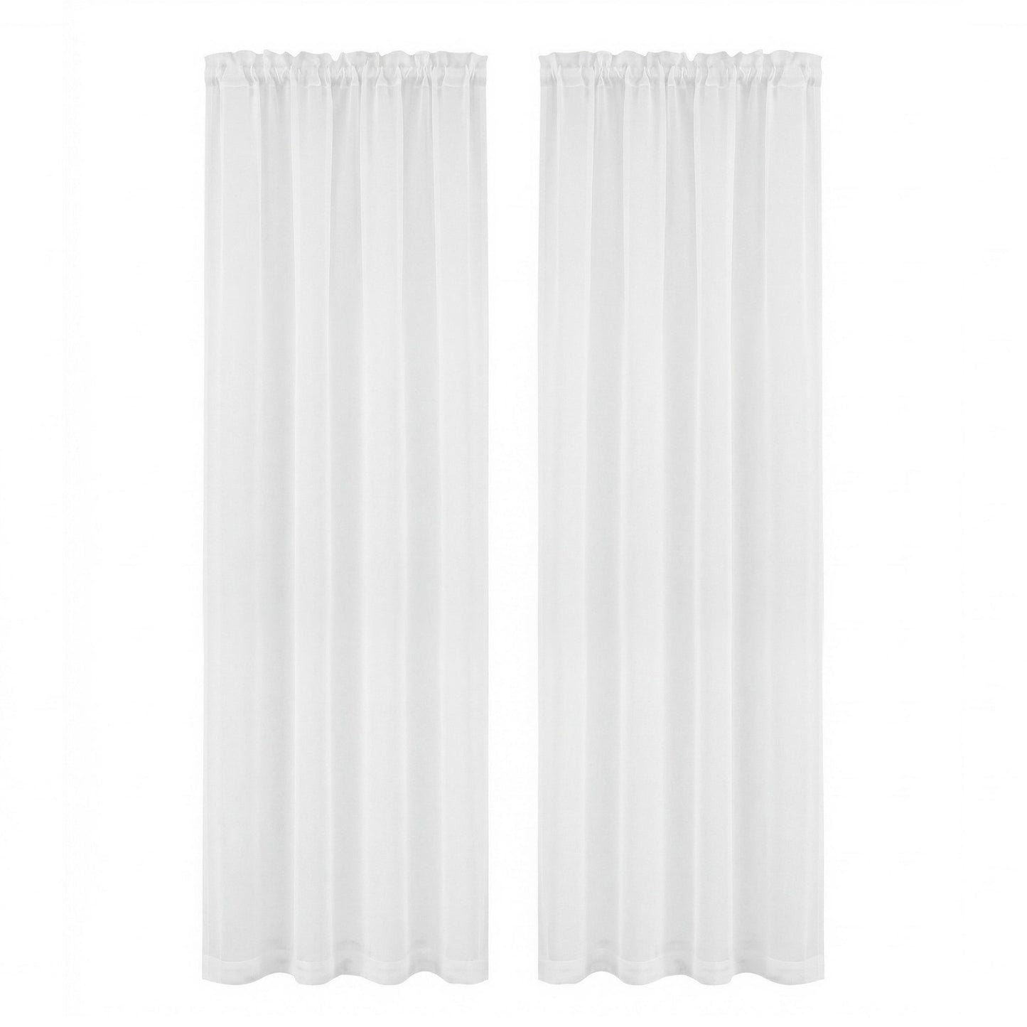 Artiss Blockout Curtains 2X 132x213cm Light Filtering Window Drapes Rod Pocket
