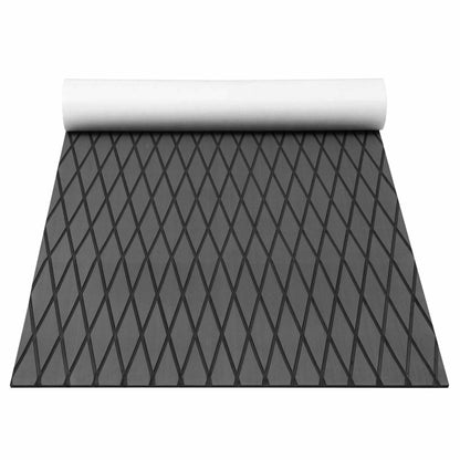 Seamanship EVA Foam Boat Flooring Deck Mat 240x90cm 6mm Diamond Dark Grey