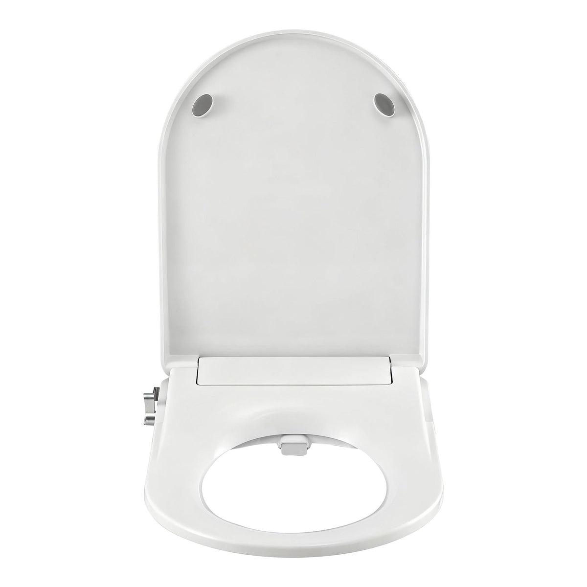 Cefito Non Electric Bidet Toilet Seat D-Shape Dual Nozzle Soft Close WaterMark DIY