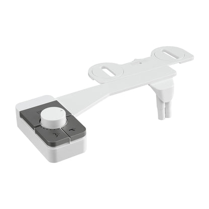 Cefito Non-Electric Ultra-Slim Bidet Attachment Detachable Bidet with Dual Nozzle Frontal & Rear Wash Adjustable Water Pressure Cold Water Toilet Bide