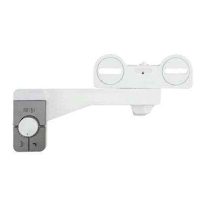 Cefito Non-Electric Ultra-Slim Bidet Attachment Detachable Bidet with Dual Nozzle Frontal & Rear Wash Adjustable Water Pressure Cold Water Toilet Bide