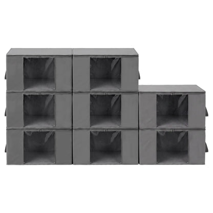 Artiss Blanket Storage Bags Box X8 Clothes Quilt Container 84L Organiser Grey