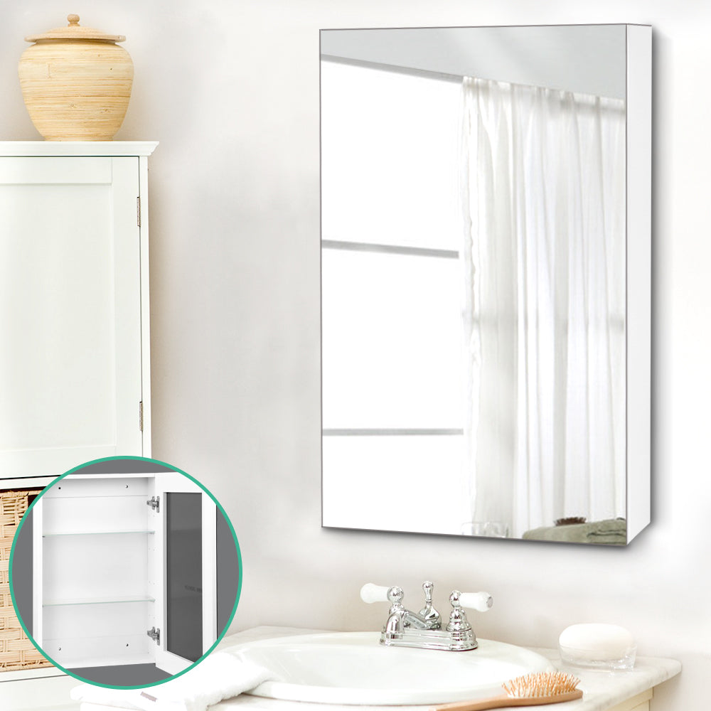 Cefito Bathroom Mirror Cabinet 450x720mm White