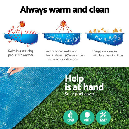 Bestway Pool Cover Solar Fits 4.17m Round Above Ground Swimming Pool Blanket