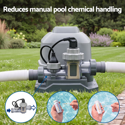 Bestway Hydrogenic 6g/h Saltwater Chlorinator System Pool Chlorine Generator