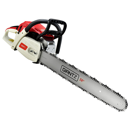 Giantz Chainsaw Petrol 88CC 24" Bar Commercial E-Start Pruning Chain Saw,Giantz Chainsaw Petrol 88CC 24" Bar Commercial E-Start Pruning Chain Saw 6.8HP