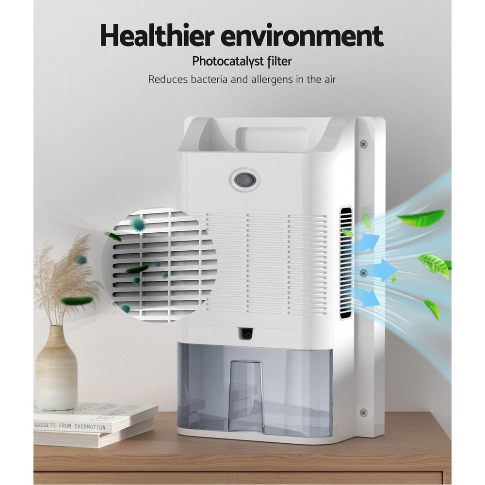 Devanti Dehumidifier 2L Air Purifier White