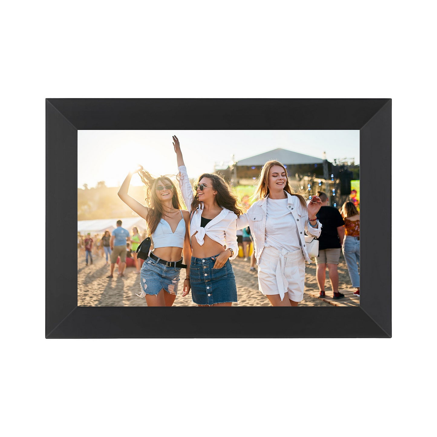 Artiss Digital Photo Frame 10.1 Inch WIFI Touch-Screen Picture Video Player 32G