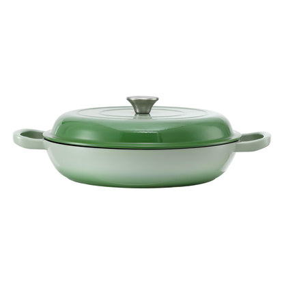 5-Star Chef 3.3L Enameled Cast Iron Dutch Oven Pot with Lid for Sourdough Bread Baking