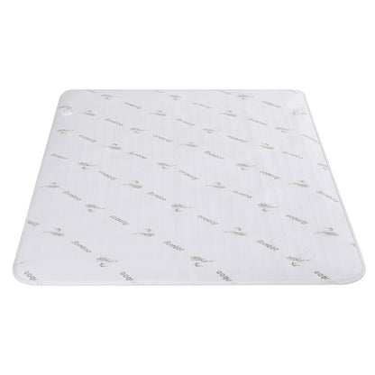 Giselle Electric Blanket Bamboo Fabric King Fitted Heated Pad Underlay Washable Winter
