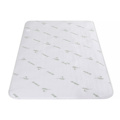 Giselle Electric Blanket Bamboo Fabric King Single Fitted Heated Pad Underlay Washable Winter