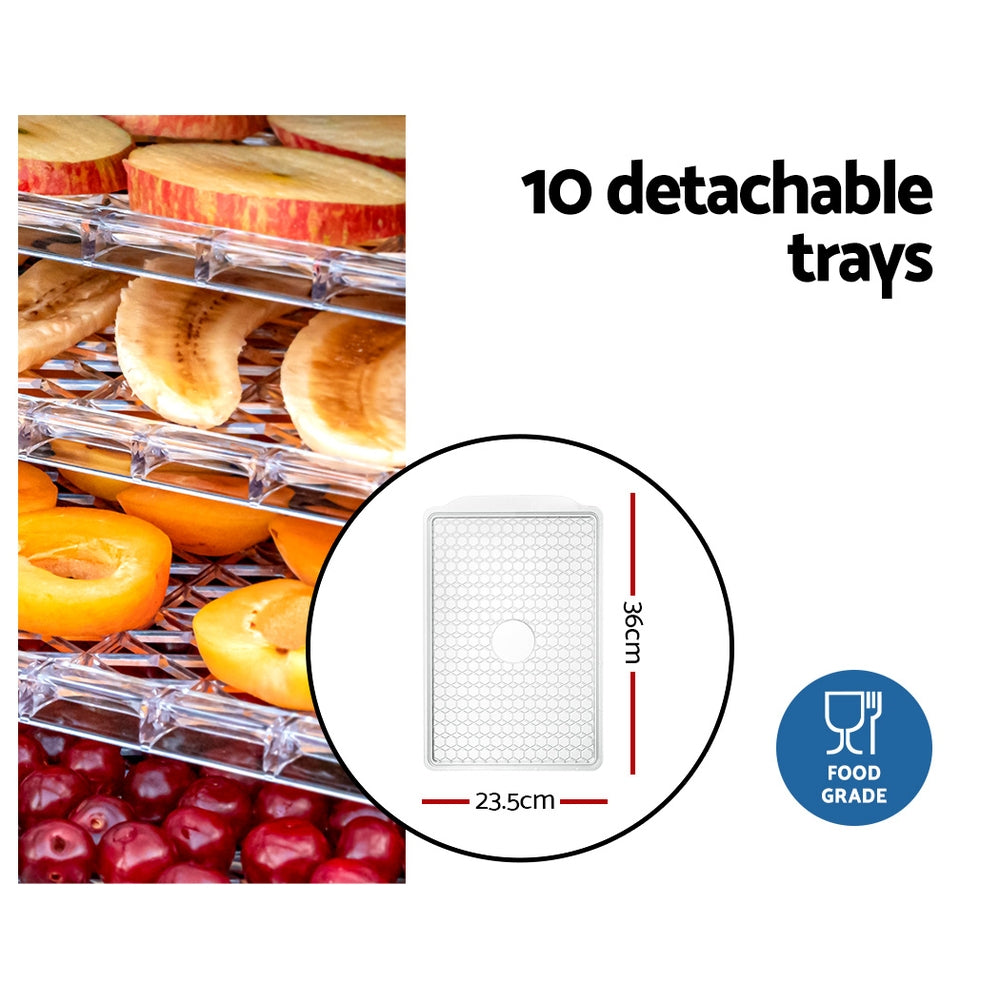 Devanti 10 Trays Food Dehydrator