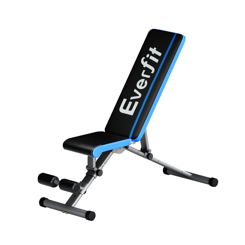 Everfit Weight Bench Adjustable FID Bench Press Home Gym 330kg Capacity