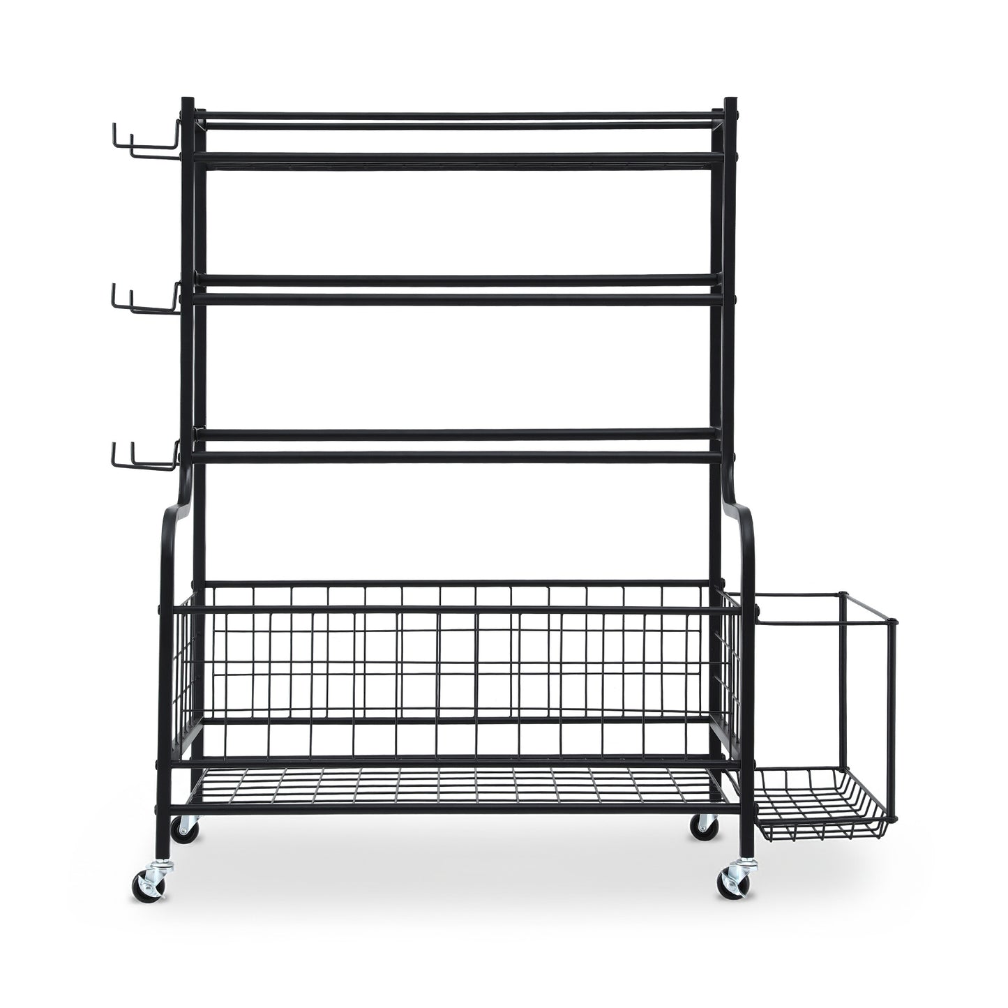 Everfit Dumbbell Rack Weight Rack for Dumbbells Home Gym Storage Black