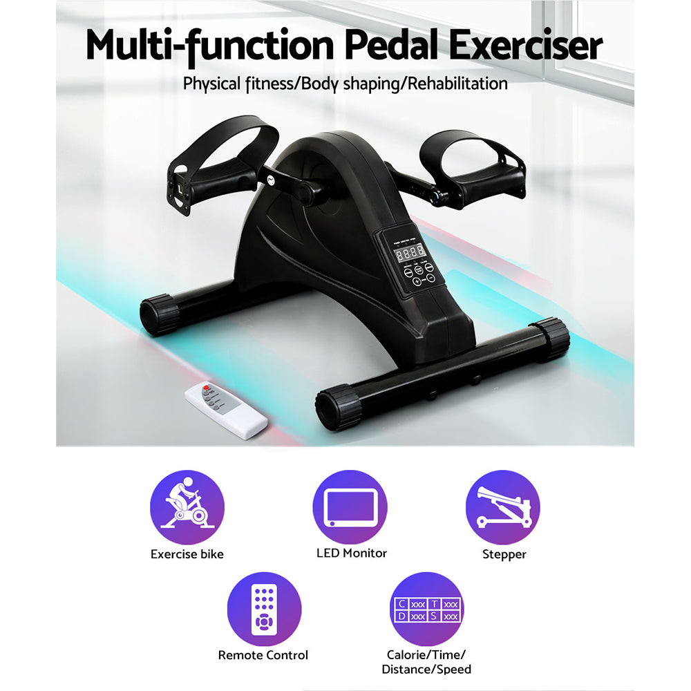 Everfit Pedal Exerciser Mini Exercise Bike Cross Trainer Under Desk Bike