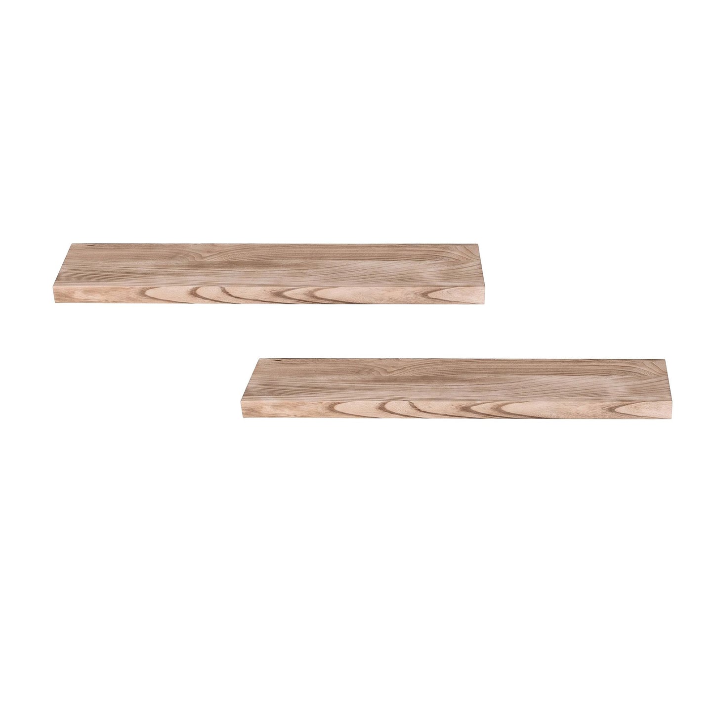 Artiss Floating Wall Shelf Set of 2 Wood 90CM