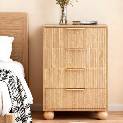 Artiss 4 Chest of Drawers Dresser Tallboy Pine