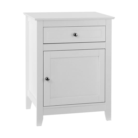 Artiss Bedside Tables Side Table Drawers Nightstand White