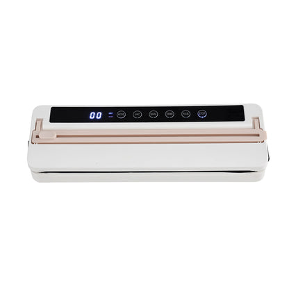 Devanti Food Vacuum Sealer Machine Fresh Storage Auto Seal Slide Cutter 6 Modes White