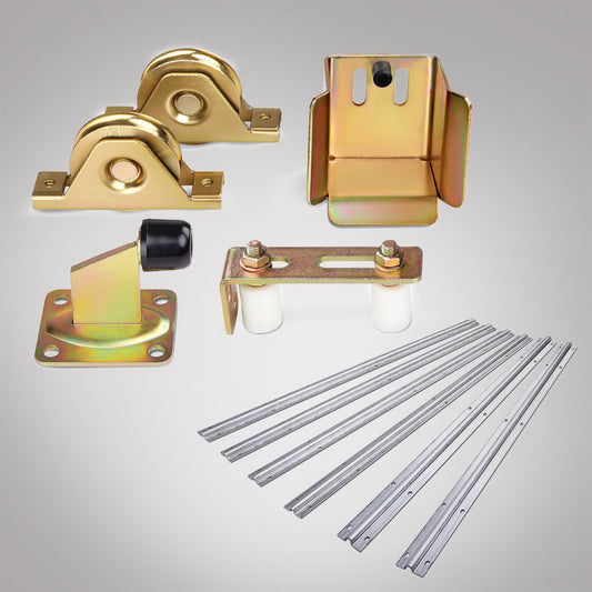 Roller Guide Gate Opener Track Stopper Sliding Hardware Accessories