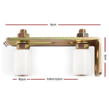 Roller Guide Gate Opener Track Stopper Sliding Hardware Accessories