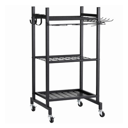 Gardeon Garden Tool Organizer with Wheels Heavy Duty Garage Yard Storage Cart