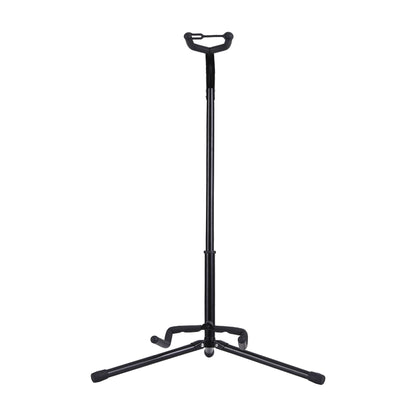 Alpha Iron Adjustable Guitar Stand Folding Instrument Holder Acoustic Bass Rack Black
