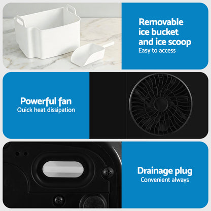 Devanti 15kg Nugget Ice Maker Machine