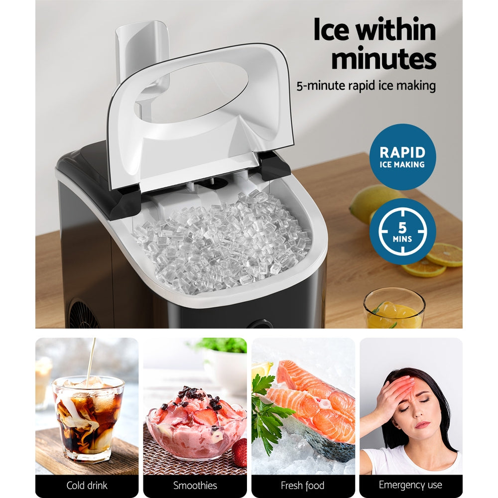 Devanti 15kg Nugget Ice Maker Machine