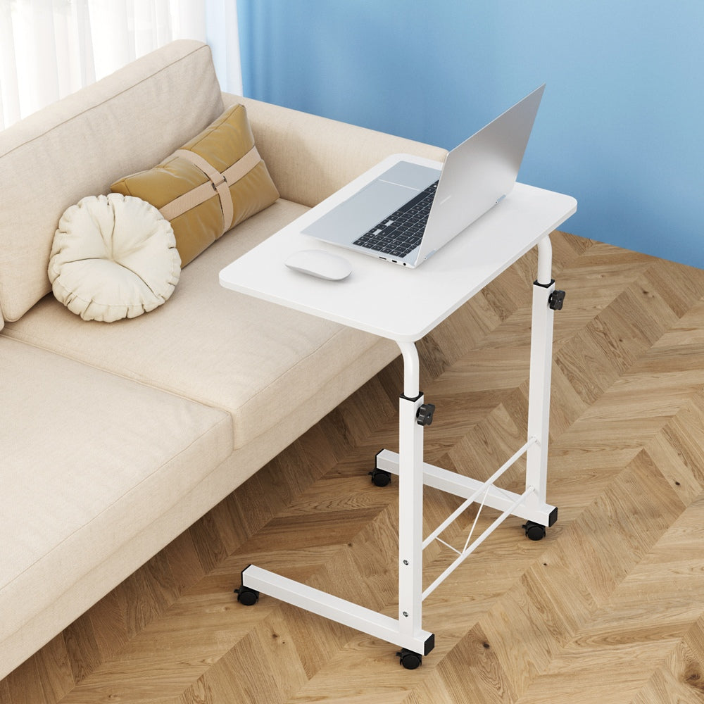 Artiss Laptop Desk Table Adjustable 60CM White