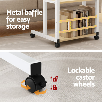 Artiss Laptop Desk Height Adjustable Mobile Workstation Computer Desks 60CM