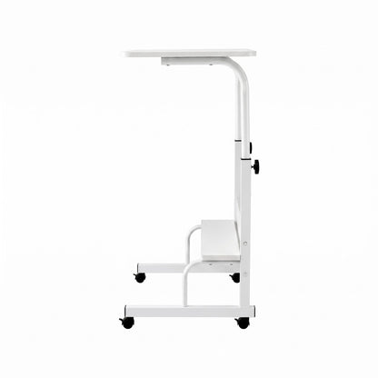 Artiss Laptop Desk Portable Sit Stand Desks Height Adjustable Workstation 80CM White