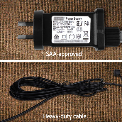 95m LED Festoon String Lights Christmas Decorations Wedding Party Outdoor Garden