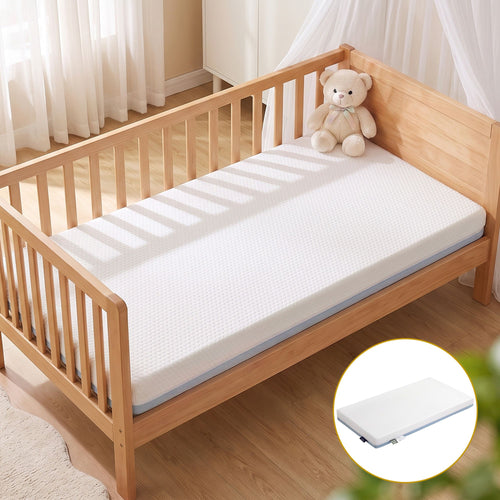Giselle Bedding Cot Mattress, 11cm Thick Baby Mattress with Tencel Cover