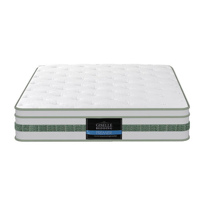 20cm Giselle Mattress Single Green Tea Mattresses