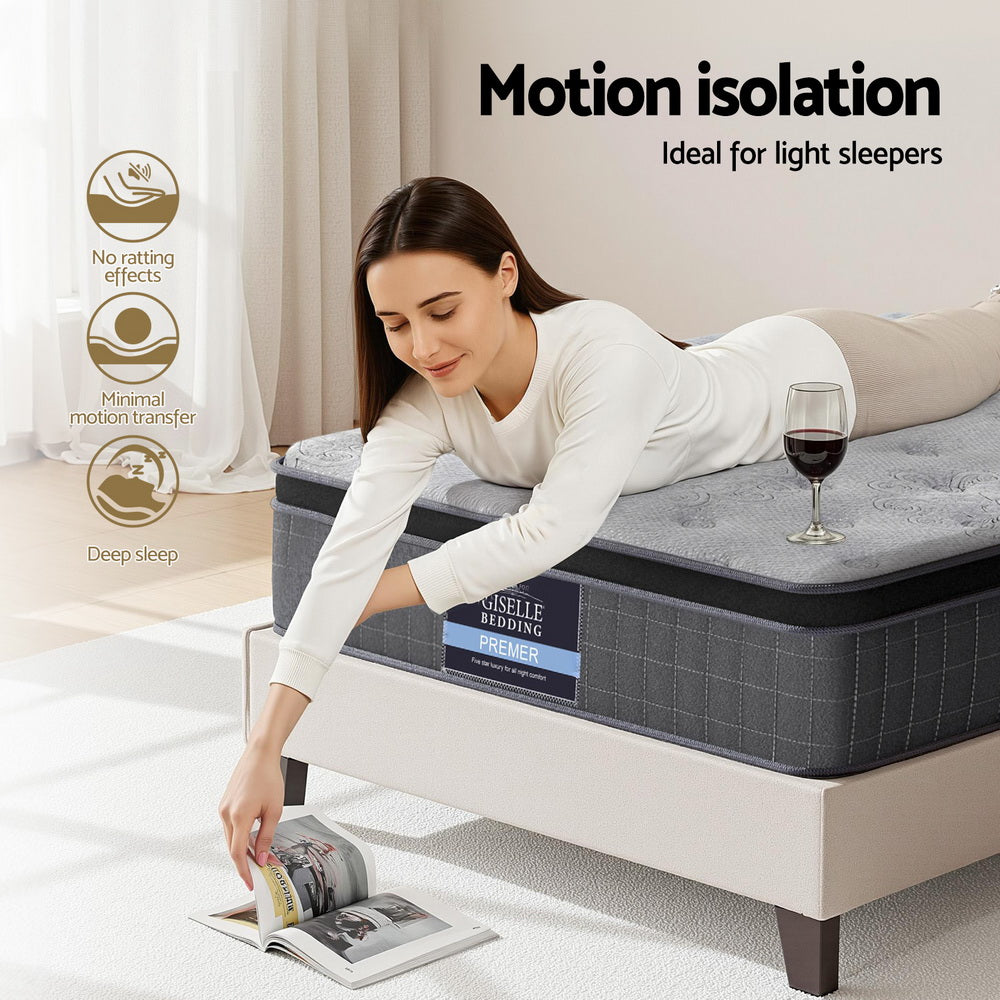 26cm Giselle Mattress Single Latex Foam Mattresses