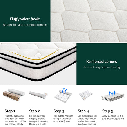 22cm Giselle Mattress Single Size